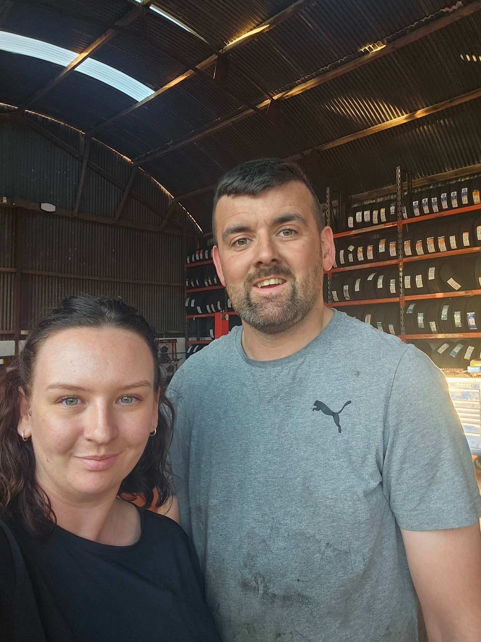 Owner Paul and team member